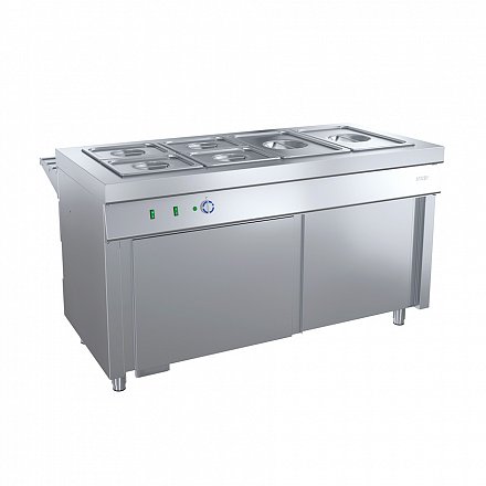 Ривьера - мармит 2-х блюд М2-1500-02-ПО без полок - 2