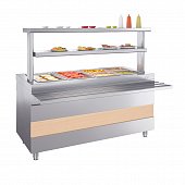 Ривьера - мармит 2-х блюд М2-1500-02-ПО без полок - 6