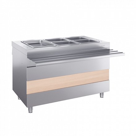 Ривьера - мармит 2-х блюд М2-1120-02-ПО без полок - 0