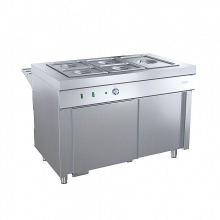 Ривьера - мармит 2-х блюд М2-1120-02-ПО без полок - 2