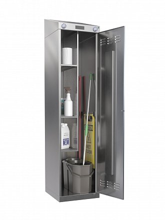 Шкаф для хранения и сушки уборочного инвентаря ШХСИ-1-02-1 - 0