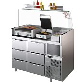 Станция для бургеров и хот-догов БАВАРИЯ БХС -1235.700-02-2 (без лайт-бокса) - 2