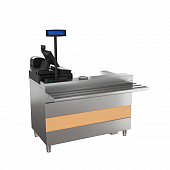 Ривьера - кассовый стол с подлокотником КСП-1200-02 - 0