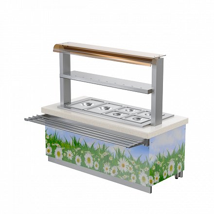 Регата - мармит 2-х блюд М2-1200-1540-02-П - 2