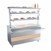 Ривьера - мармит 2-х блюд М2-1500-02-ПО без полок - 9