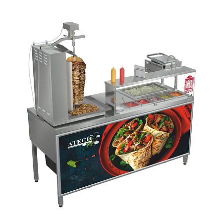 Панель световая для Шаурма-станции Восточный базар ШС-1800.700-02 - 2