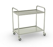 Тележка сервировочная ТС-С-2-850.530.900-02 (ТС-2-Э разборная) - 0