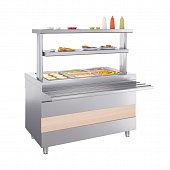 Ривьера - мармит 2-х блюд М2-1120-02-ПО без полок - 6