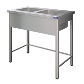 Ванна цельнотянутая ВСМЦ-Л-2.500.400.250-02 (ВСМЦ-2/1200/600Н) - 0