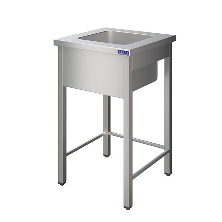 Ванна цельнотянутая ВСМЦ-Л-1.400.400.300-02 (ВСМЦ-1/600/600Н) - 0