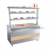 Ривьера - мармит 2-х блюд М2-1500-02-ПО без полок - 8