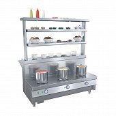 Ривьера - мармит 1-х блюд 3-х конф. М1-3.1500-02-О без полок - 8