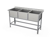 Ванна   ВСМ-Б-3.430-1-02 (ВМ-3/430 с бортом) - 0