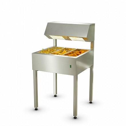 Мармит для картофеля фри МФ-655/3 - 0