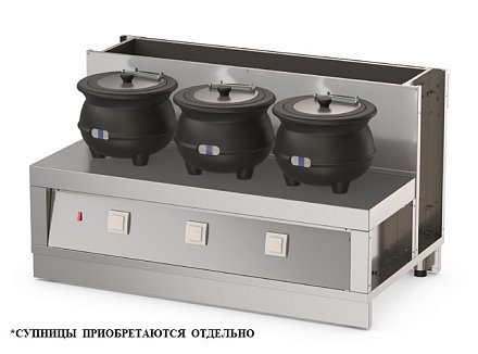 Регата - мармит 1-х блюд под эл.супницы М1.3С-1370-02 - 0