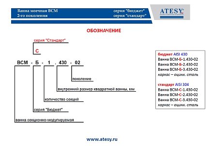 Ванна   ВСМ-Б-3.530-02 (ВМ-3/530) - 2