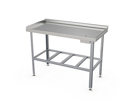 Стол мясной СМ-С-1200.700-02 (СМ-3/1200/700) - 0