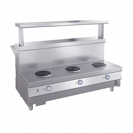 Ривьера - мармит 1-х блюд 3-х конф. М1-3.1500-02-О без полок - 2