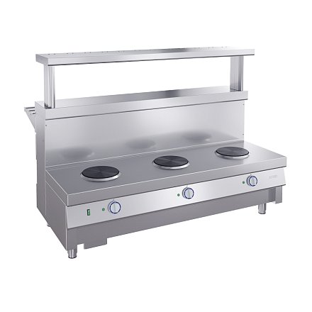 Ривьера - мармит 1-х блюд 3-х конф. М1-3.1500-02-О без полок - 2