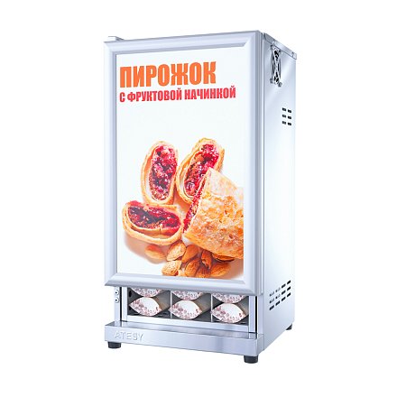 Шкаф тепловой для пирожков и хот-догов ФИОЛЕНТ ШТХ-24-350.350-01 - 1