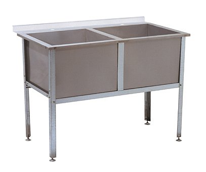 Ванна моечная  ВМ-2/530 с бортом Алента - 0