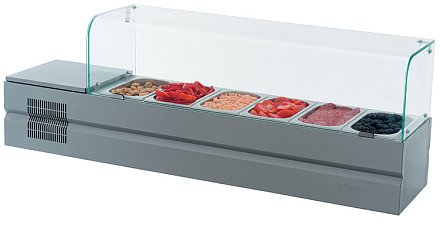 Витрина для компонентов пиццы  Болонезе-6 - 0
