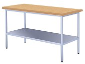 Стол кондитерский  СК-П-1500.800-02 (СК-2/1500/800Д) - 0