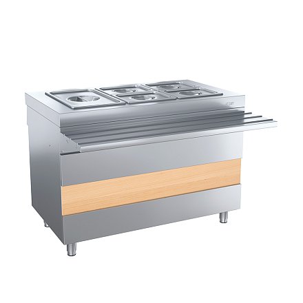 Ривьера - мармит 2-х блюд М2-1200-02-ПО без полок - 1