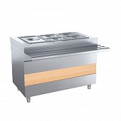 Ривьера - мармит 2-х блюд М2-1120-02-ПО без полок - 1