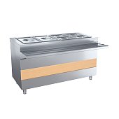 Ривьера - мармит 2-х блюд М2-1500-02-ПО без полок - 1