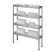 Стеллаж для тарелок и стаканов СКТС-Б-1200-02 (СКТС-1200-Э) - 0