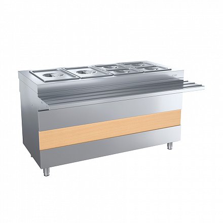 Ривьера - мармит 2-х блюд М2-1500-02-ПО без полок - 1