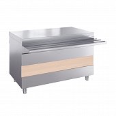 Ривьера - прилавок нейтральный стол НС-1200-02-О без полок - 0