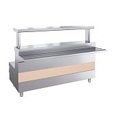 Ривьера - мармит 1-х блюд 3-х конф. М1-3.1500-02-О без полок - 3