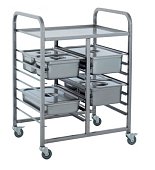 Тележка для гастроемкостей ТГ-Л-2.14-1.1-02 (ТГ-1) - 0