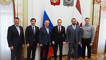 Рабочая встреча с главой Республики Мордовия Артёмом Алексеевичем Здуновым.