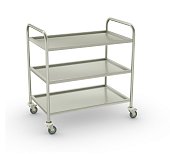 Тележка сервировочная ТС-С-3-800.500.850-02 (ТС-3 разборная) - 0