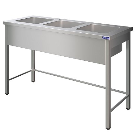 Ванна цельнотянутая ВСМЦ-Л-3.500.500.300-02-О (ВСМЦ-3/1800/700Н) - 0