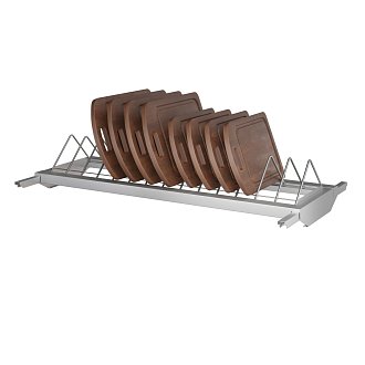 Комплект полки для досок шкафа ШЗДП-4-1200-02-1 - 0