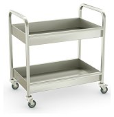 Тележка для сбора посуды ТСП-Л-2-800.500.850-02 (ТСП) - 0